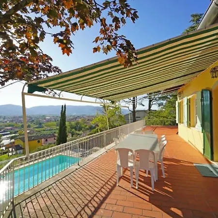 Sunny Hill Surrounded By Mediterranean Trees